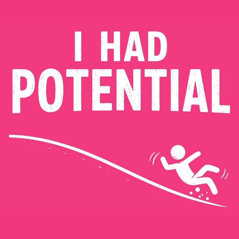 J’avais du potentiel – humour de diapositives