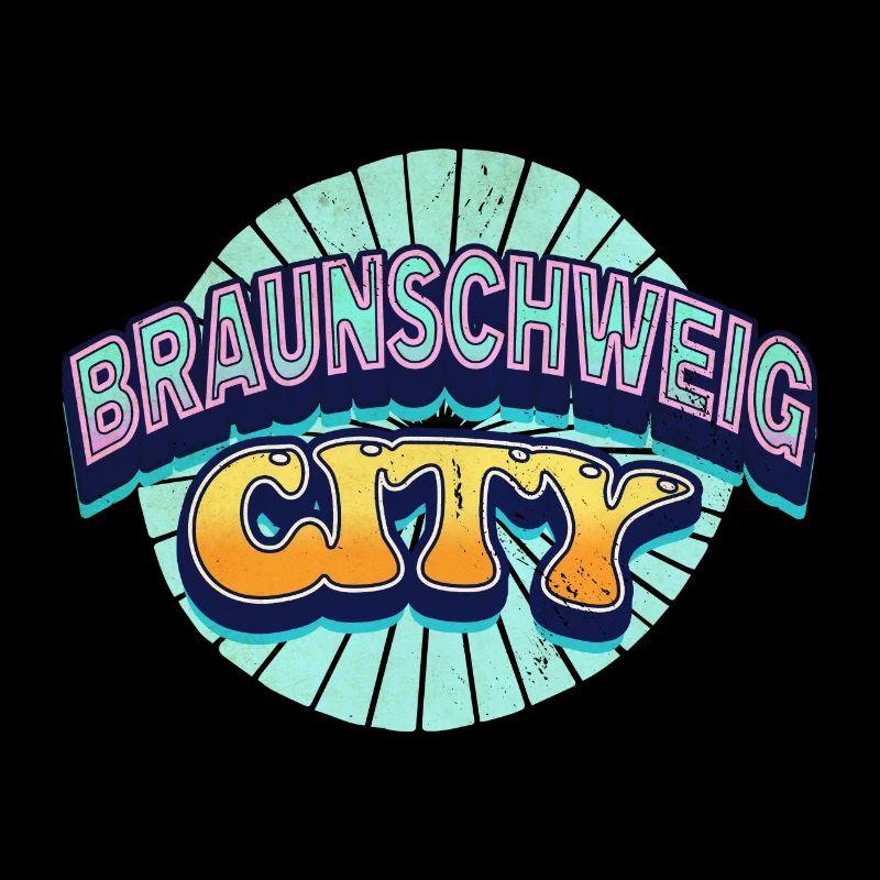 Braunschweig Deutschland Schrift Pop Art Comic