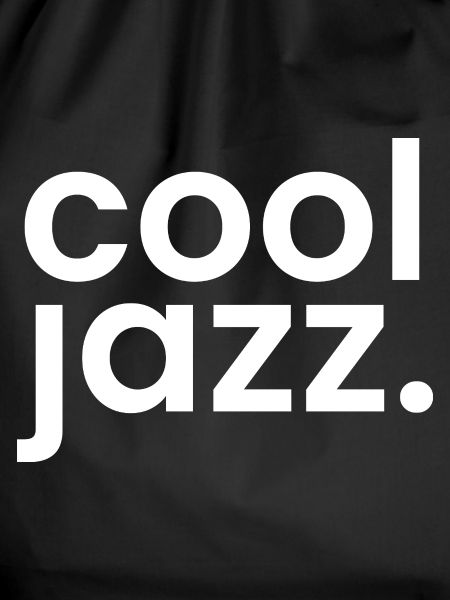 Coole Jazz Monochrome Typografie