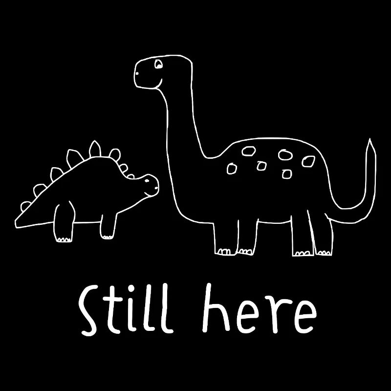 Dino Cartoon – Still Here