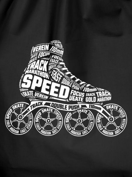 Speedskating Inline Skates Word Art