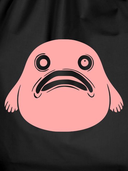 Blobfisch Fisch rosa Meeresfisch Geschenk 