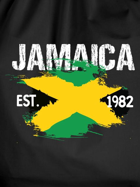 Jamaica Brush Flag Est1982
