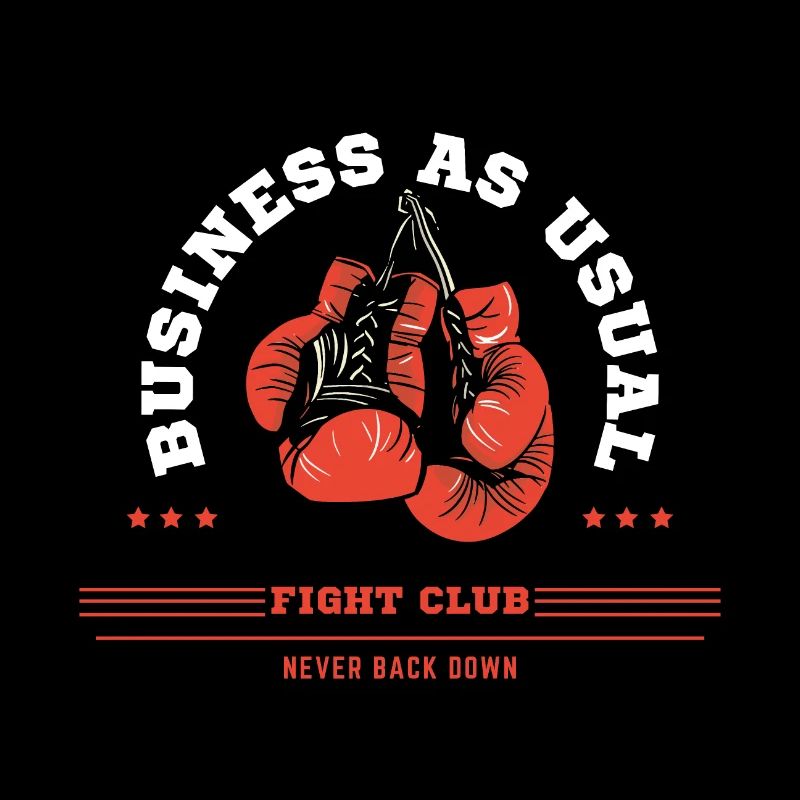 Never Back Down - Boxing Shirt
