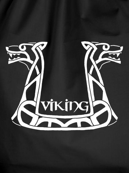 Weißer Wikinger-Drache