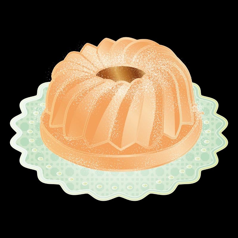 The popular Gugelhupf with powdered sugar