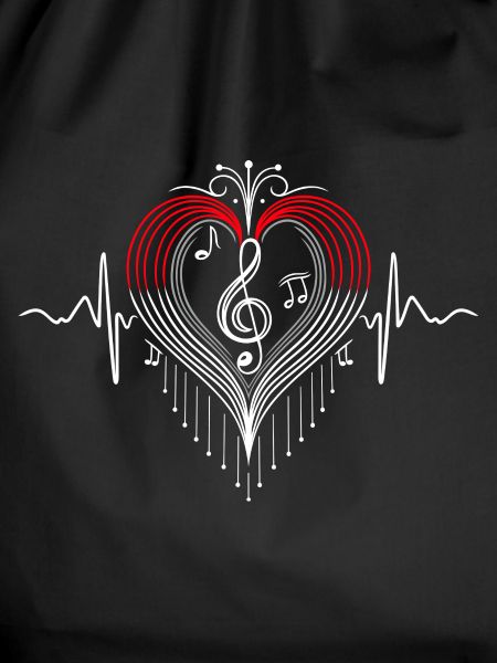 Heartbeat Music Heart Pulse Notes