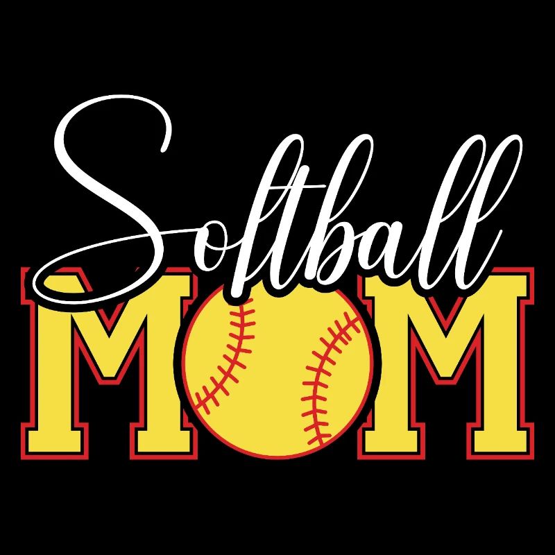 Softball Mama Emblem