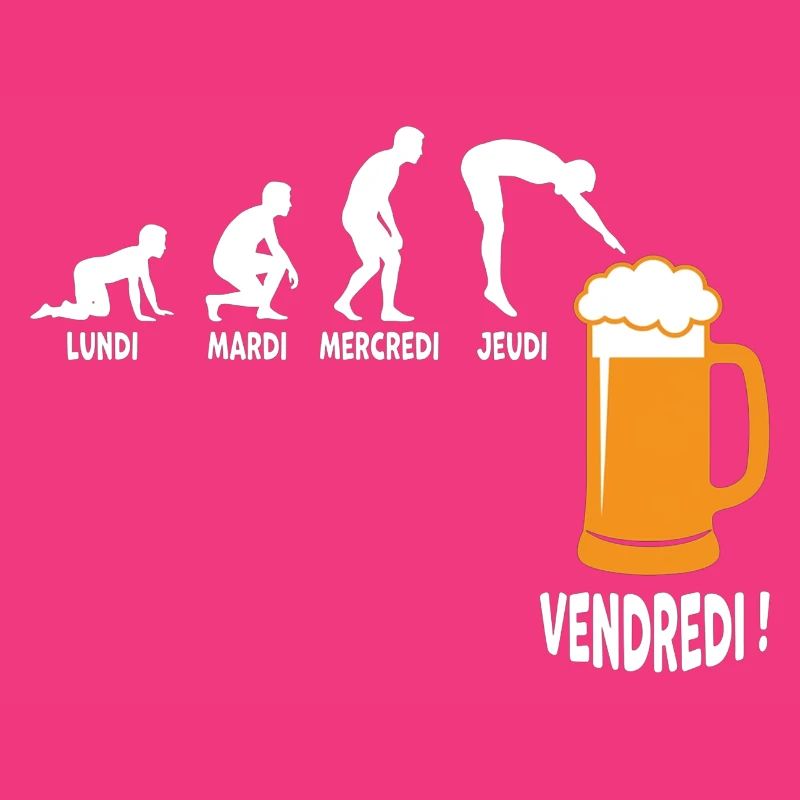 Arbeitswoche um Freitag, Bier