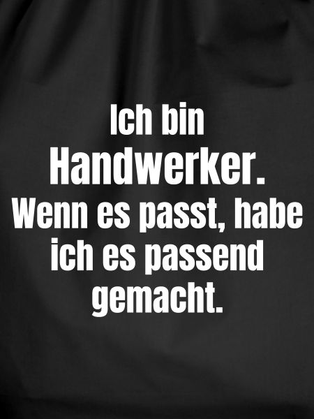 Ich bin Handwerker – Passend gemacht