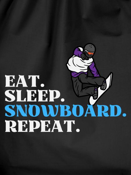 Eat Sleep Snowboard Repeat