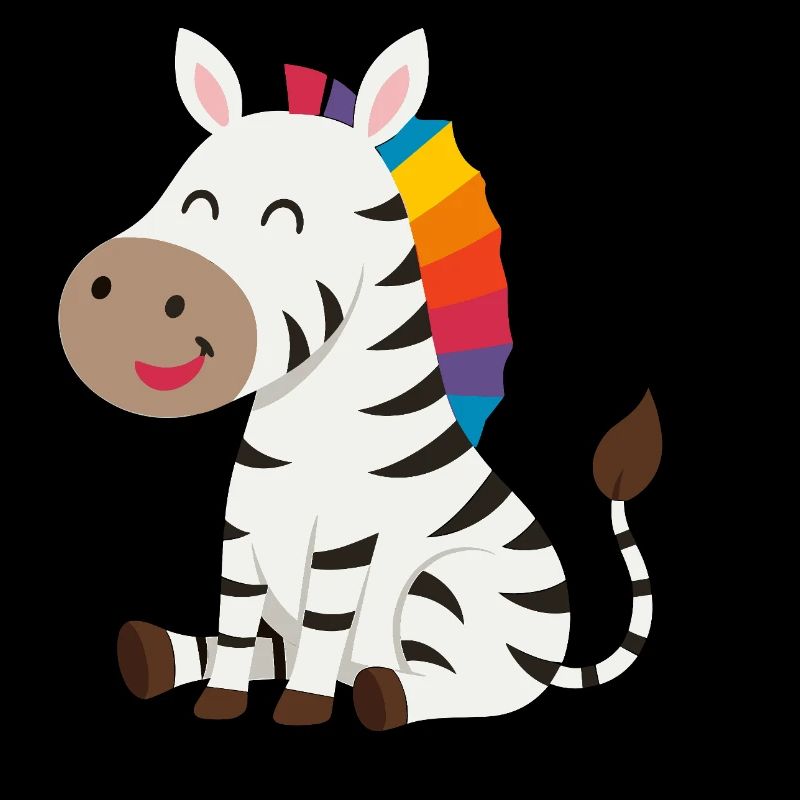Süßes Zebra Design