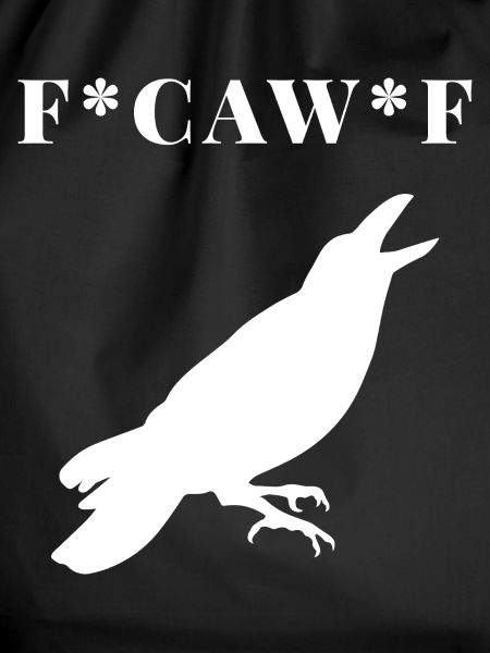 FCAWF Funny Crow Bird Design