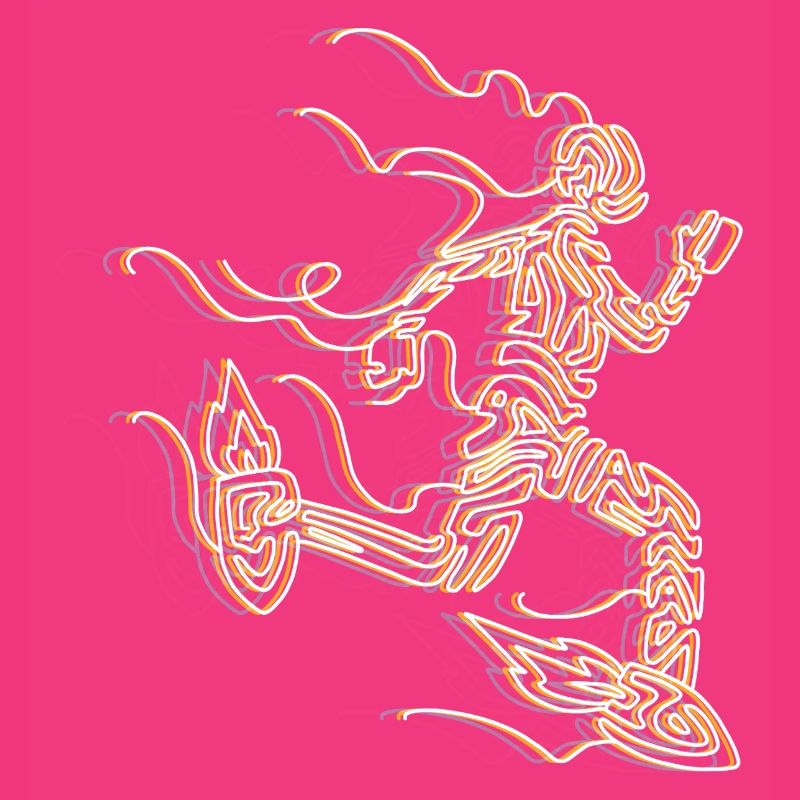 Stylized Rocket Runner