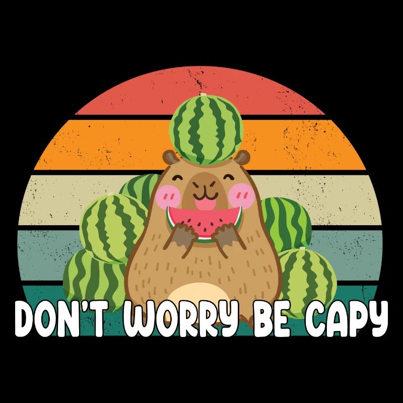 Ne vous inquiétez pas, soyez Capy Capybara