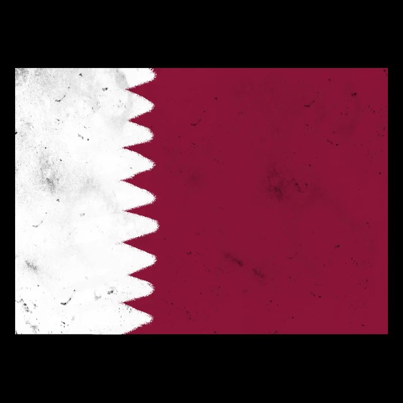 Flagge von Katar