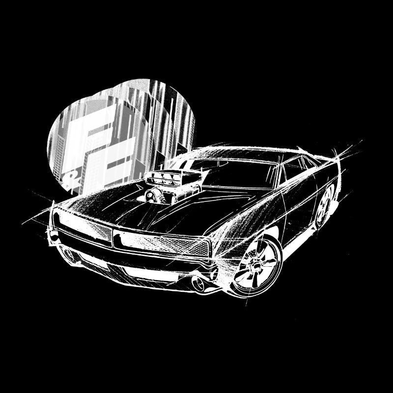 Fast and Furious Dodge Charger Dessin