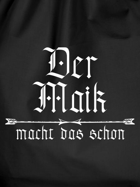 Maik is already doing it