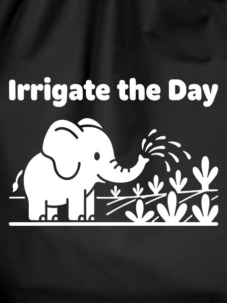 Irrigate the Day: Elephant Watering
