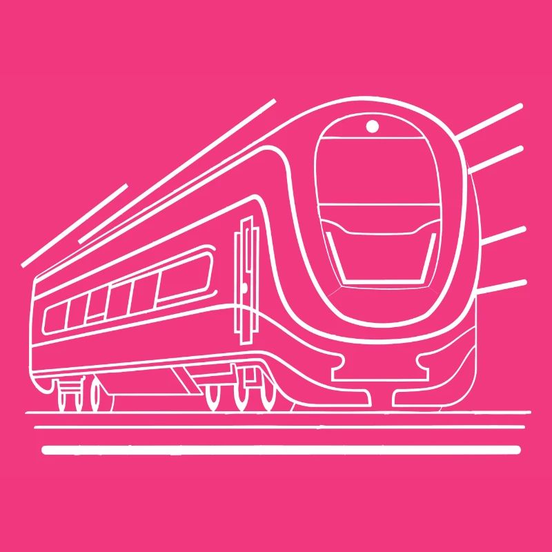 Train Comic Look