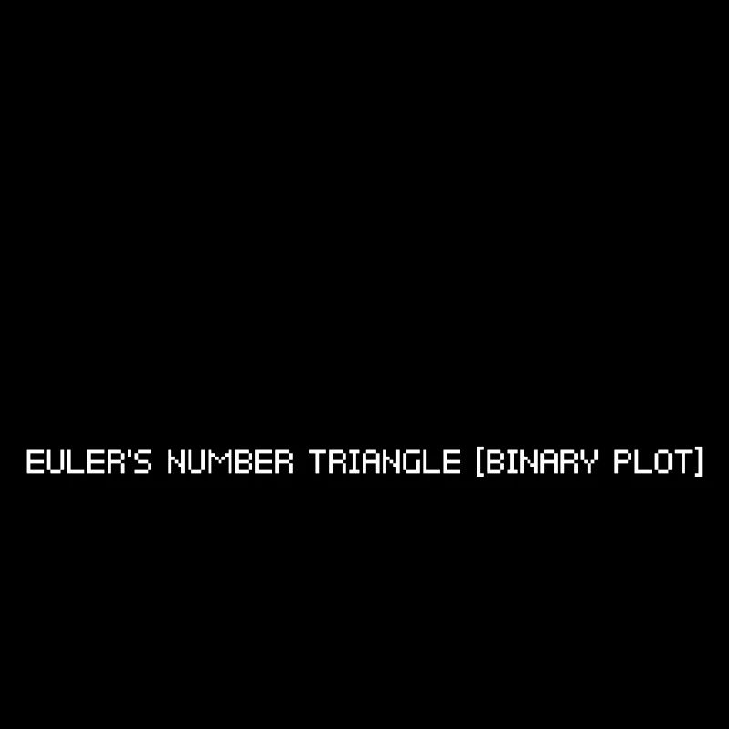 Euler's Number Triangle