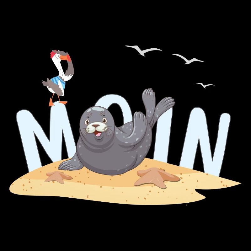 Moin Seal Seagull Beach
