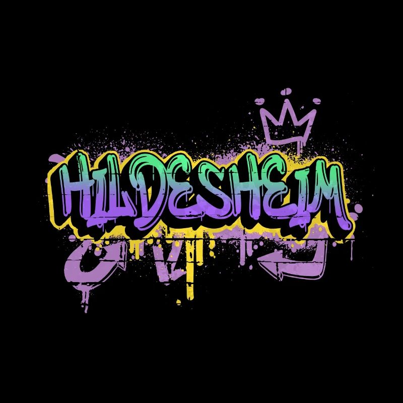 Hildesheim Germany Graffiti Spray Sprayer