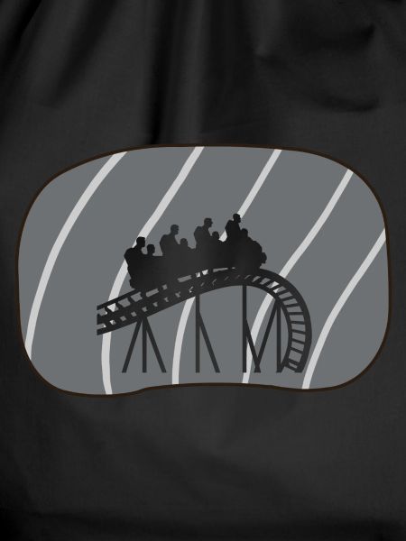 Achterbahn rollercoaster Festzelt