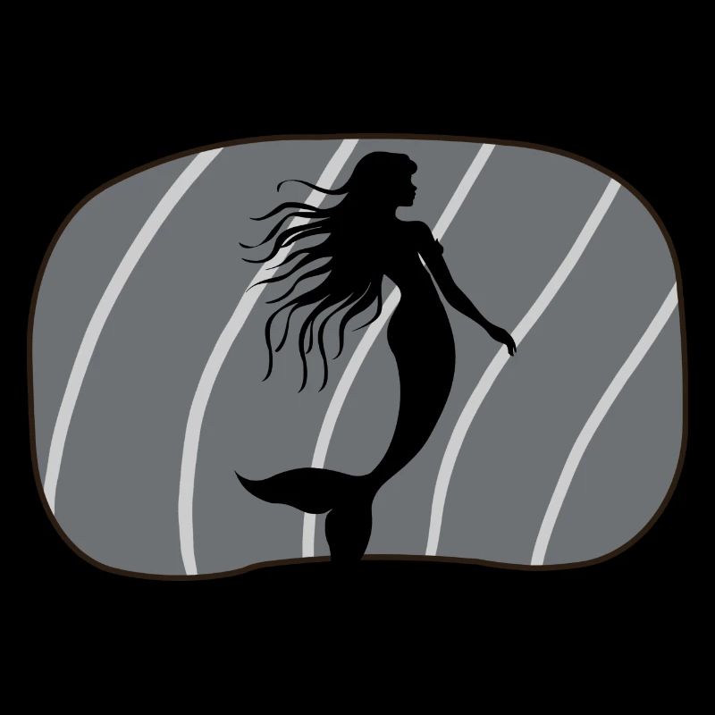 Mythical creature manatee Neptune