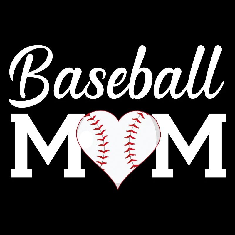 Baseball-Mama-Spieltags-Shirt Muttertagsgeschenk