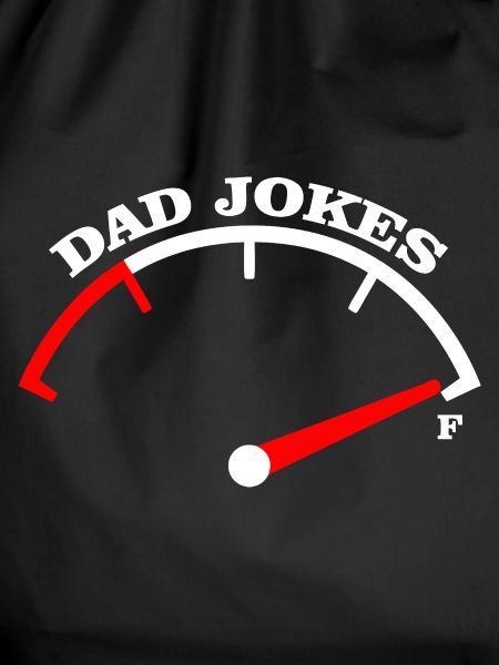 Dad Jokes Meter Tee Design