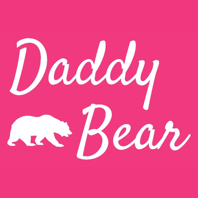 Daddy Bear Script-Logo