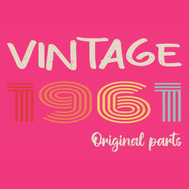 Original 1961 Vintage | Geburtstagsgeschenk 1961
