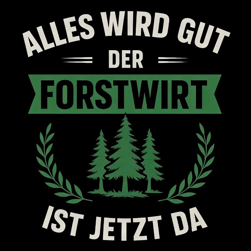 Lustiger Forstwirt Spruch