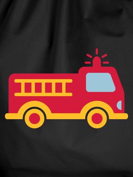 Fire truck with ladder