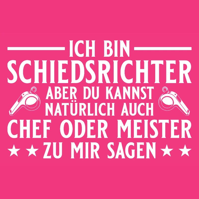 Schiedsrichter Chef oder Meister