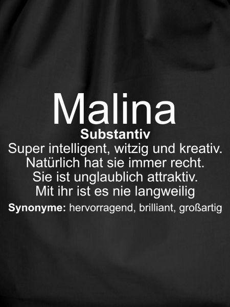 Name Definition Malina