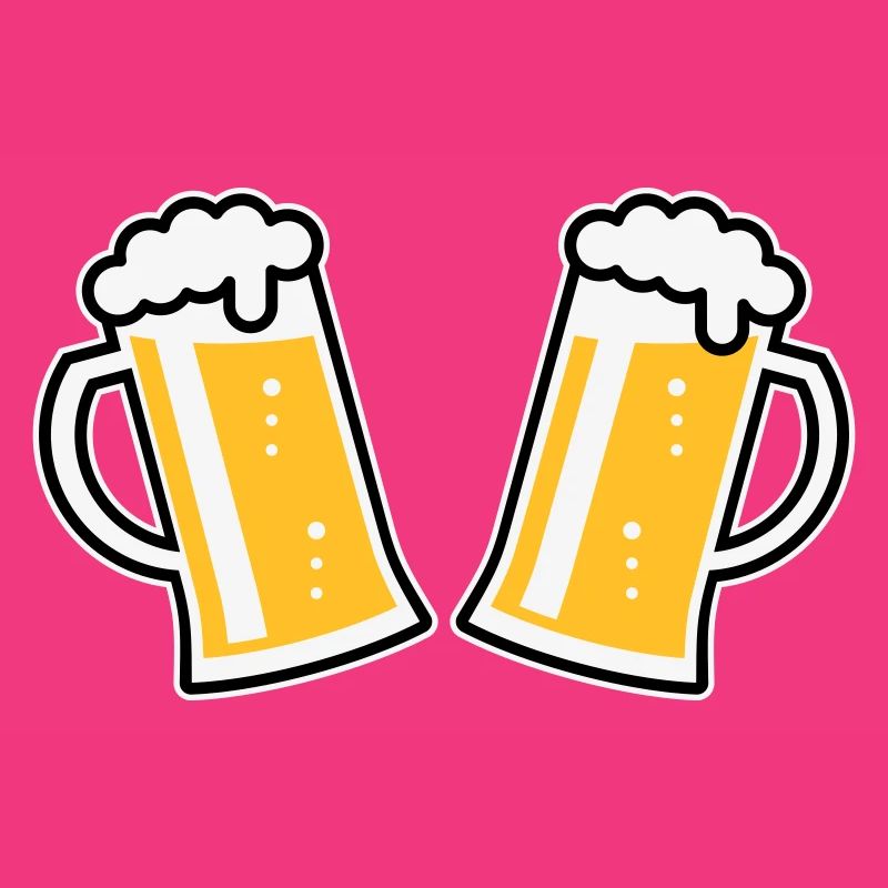 2 chopes à bière Prosten (bière / chope à bière / 3C)