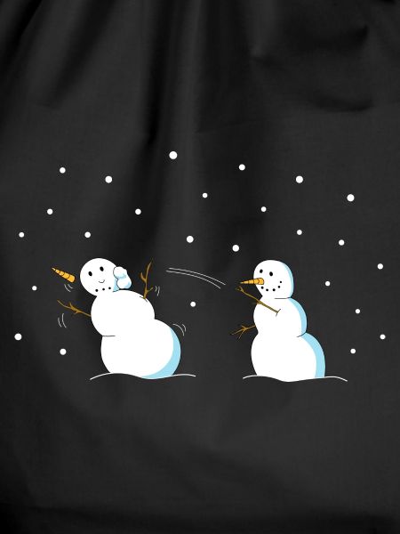 Snowball fight