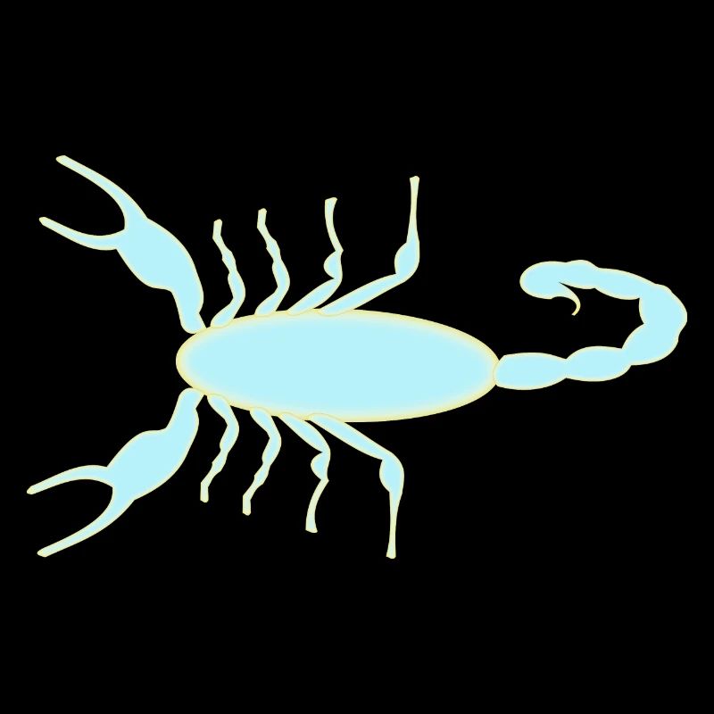 Imperial Scorpion Ultraviolet Glow