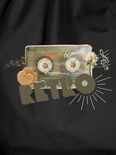 Retro Cassette Collage