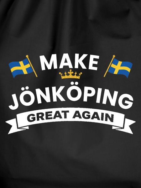 Jönköping City Crest Flag