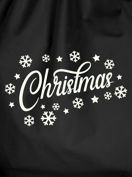 Weihnachtliches Script mit Schneeflocken