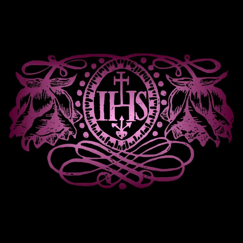 IHS, Jesus Christ, ancient illustration, hope