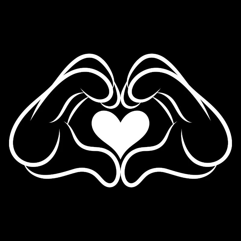 Heart-shaped hands / Heart-shaped hands