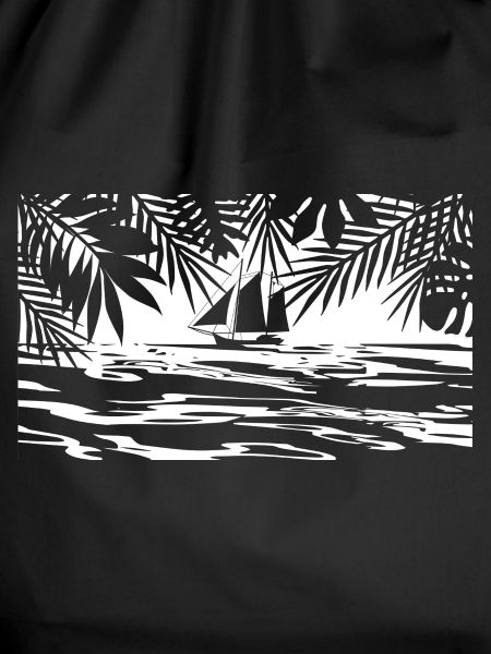 Caribbean, island, ship