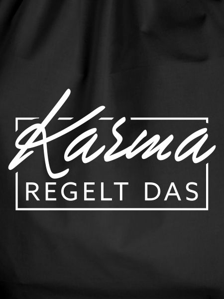 Karma regulates this
