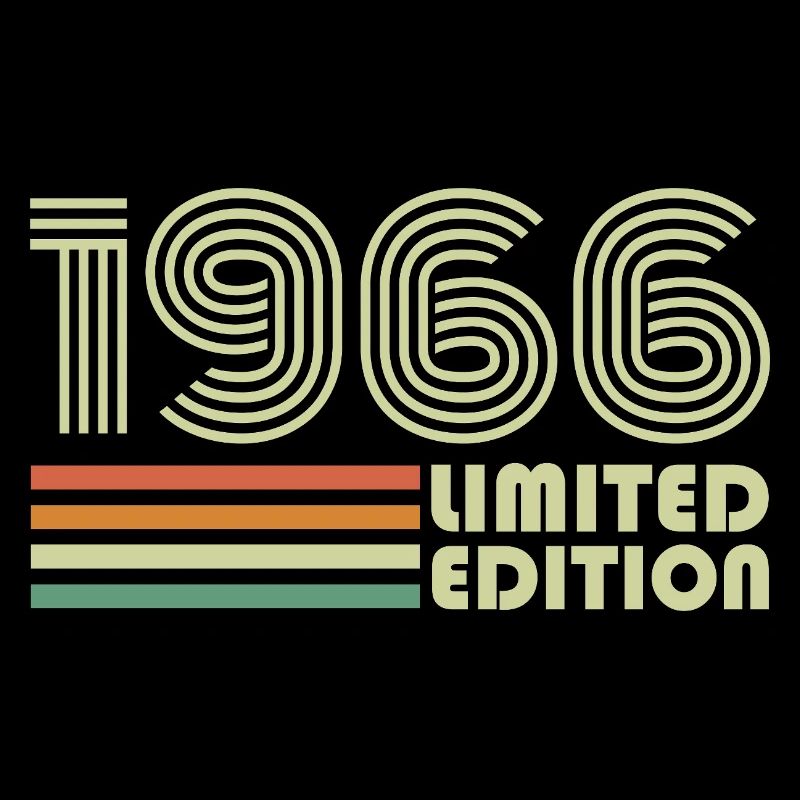 Vintage 1966 Retro 1966 Birthday Gift