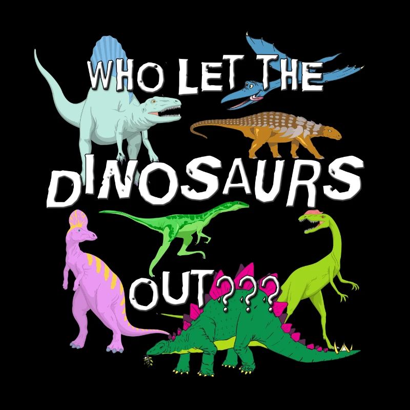 Funny Roaming Dinosaur Lover