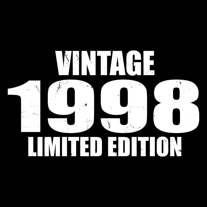 Vintage 1998 Geburtstag 1998 Retro 1998